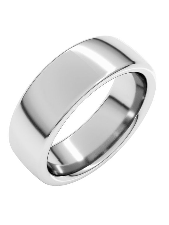 Continuum Sterling Silver 7 mm Heavyweight Comfort-Fit European-Style Band Size 12.5 - Sterling Silver Fine Jewelry | Jewelry by Sweet Pea