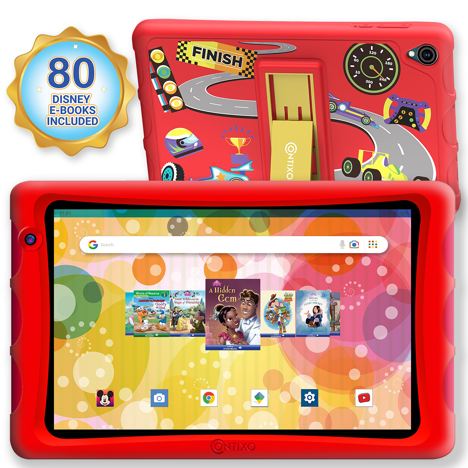 Kids Tablet 10in Android 13 Tablet for Kids Toddler Tablet Childrens Tablet  Age 3-12 Quad Core 3GB RAM 32GB ROM with Parental Control, Pre-installed
