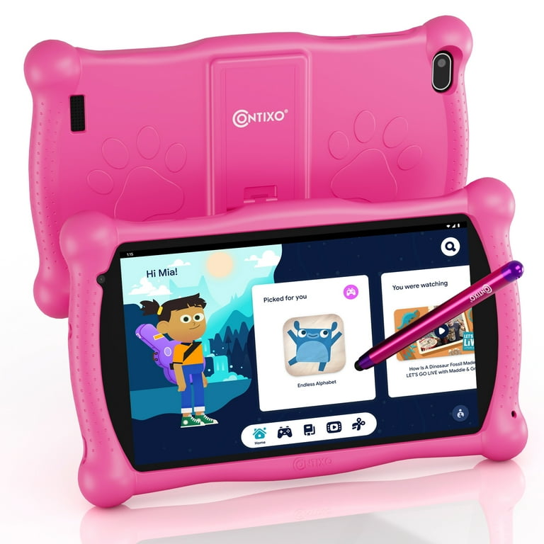 Contixo V8-3 7-Inch Kids 32GB HD Tablet - Pink