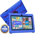 thumbnail image 1 of Contixo Kids Tablets 2026, Android Tablet for Kids with Parental Controls, 32GB Storage, 7", Dark Blue, 1 of 9