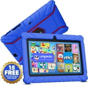 Contixo Kids Tablets 2026, Android Tablet for Kids with Parental Controls, 32GB Storage, 7, Dark Blue