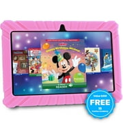 Contixo 7" Kids Tablet, 2024 Model, STEM Learning, Educational Tablet for Ages 3-12, Contixo Academy, Android, WiFi - Blue