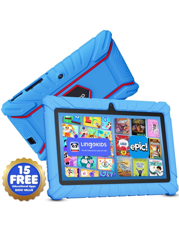 Kids Tablets 2026, Android Tablet for Kids with Parental Controls, 32GB Storage, 7", Blue