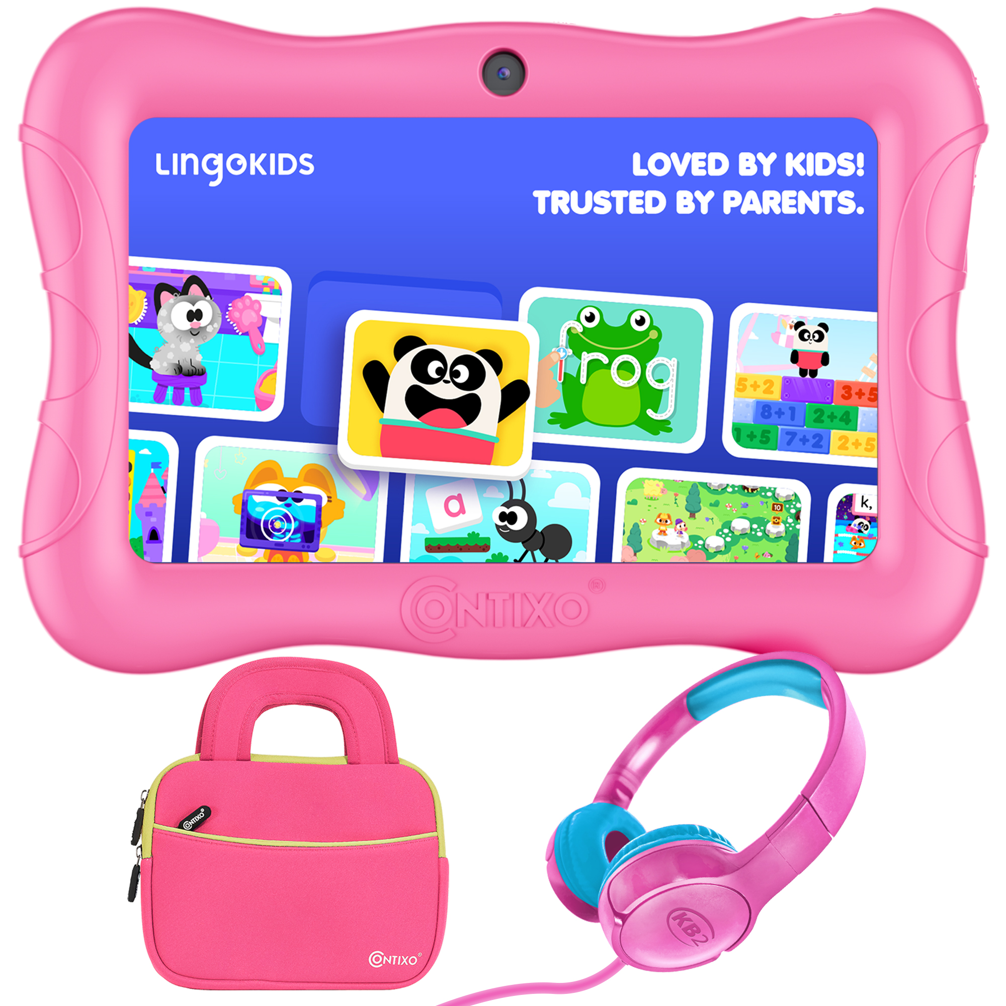 Contixo 7 Kids Tablet Bundle 50 FREE Disney EBooks Learning Android Tablet Kids 3 12 32GB Parental Controls Kid Proof Case Kickstand Includes Headpho: Quick Guide for Smart Shoppers