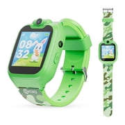 Contixo Kids Smart Watch with 1.54  HD Touch Screen, Kids Watch with 16 Educational Games and Rotating Camera, Green