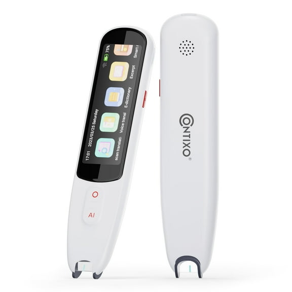 Contixo P2 Smart Scanning Translator Pen - 134 Voice Language Translator, Photo & Text Scanning