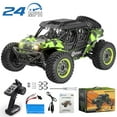 thumbnail image 1 of Contixo RC Off-Road UTV, 1:16 Scale, 4WD, 2.4GHz, LED Headlights, Remote Control Car for Kids & Adults – Green, 1 of 10