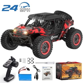 Contixo HC4 Off-Road UTV RC Car, 1:16 Scale Remote Control Cars with 4WD for Kids and Adults, Red
