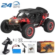 Contixo HC4 Off-Road UTV RC Car, 116 Scale Remote Control Cars with 4WD for Kids and Adults, Red