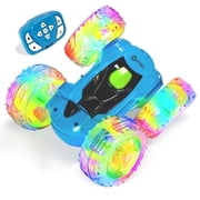 Contixo SC3 Remote Control Cars, Stunt Racer All-Terrain RC Car Toy with Wristband Controller, Blue