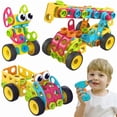 thumbnail image 1 of Contixo Educational Building Blocks for Toddlers, 3D STEM Construction Kids Toy Set with Guide, 223-Piece, 1 of 8