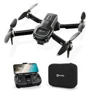 Contixo F16 Stunt Drone, 360° Flips, 1080P Camera, Brushless Motor, 16-Min Flight, Optical Flow, Case - Graphite