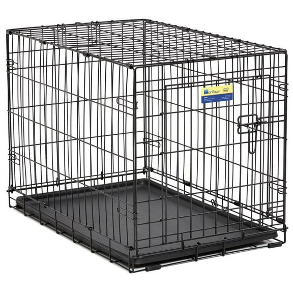 Contour 30" Plastic Kennel for Dogs with Laplock Technology