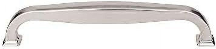 Contour Appliance Pull Color Brushed Satin Nickel 8" Length Transcend Coll Contemporary Transitional Bar Handle Kitchen Drawer Cabinet Door Hardware Dresser Bathroom Metal Interior Home