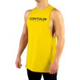 thumbnail image 1 of Contour Athletics Bodybuilding Tank Tops for Men, Stringer Muscle Fitness Tee for Gym Workout (Yellow), 1 of 4