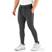 Contour Athletics Men's Joggers HydraFit Premium Sweatpants with Zipper Pockets
