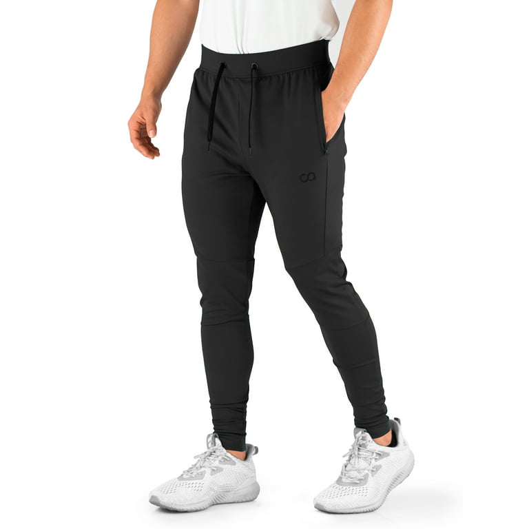 Contour Athletics Men's Joggers HydraFit Premium Sweatpants with Zipper  Pockets