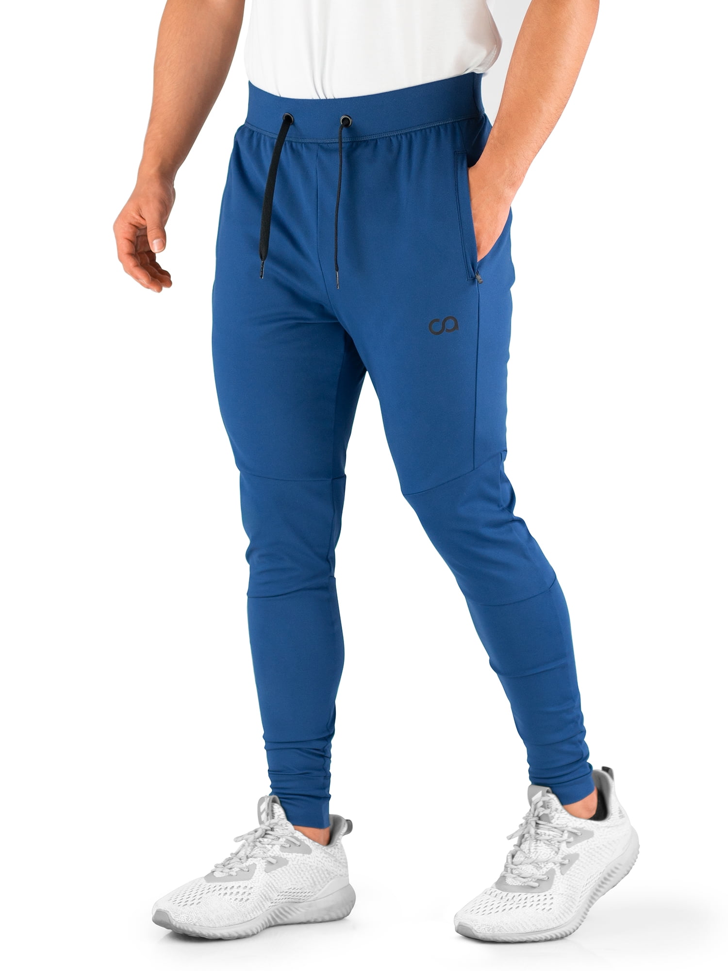 Contour Athletics Men's Joggers HydraFit Premium Sweatpants with Zipper  Pockets 