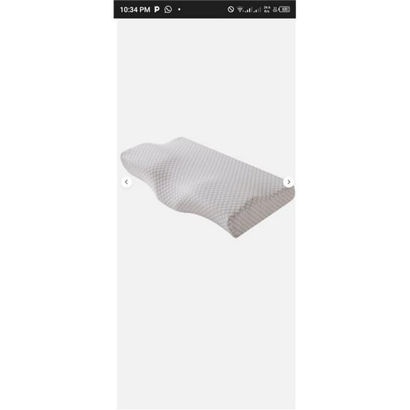 Contour Contour memory foam pillow  Contour Memory Foam Pillow Ergonomic Cervical Orthopedic for Neck Pain Sleeping