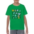 thumbnail image 1 of Contour Draw Birds Doodle T-Shirt Juniors -Image by Shutterstock,  x-Small, 1 of 4