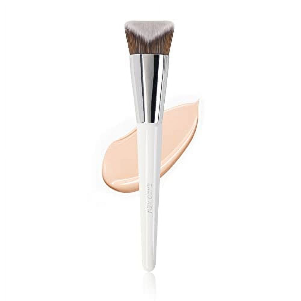 Contour Foundation Brush for Liquid Makeup by ENZO KEN, Angled