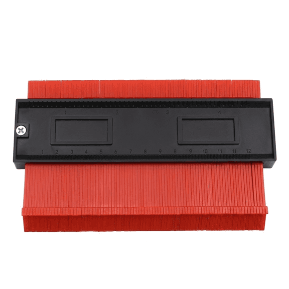 Contour Gauge Duplicator Profile Tool, Precise Irregular Arcimeter Measuring Ruler for Woodworking Tile Laminate Shape Copier