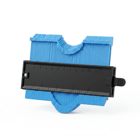 Contour Gauge Duplicator Profile Tool, Precise Irregular Arcimeter Measuring Ruler for Woodworking Tile Laminate Shape Copier