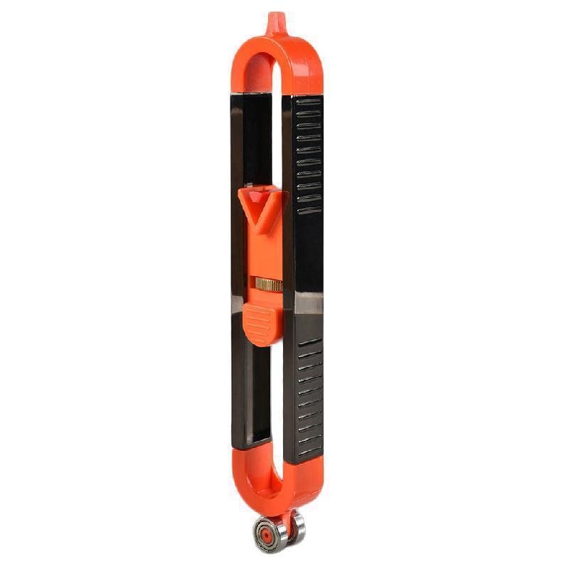 Contour Gauge With Lock Smooth Scribing Ruler With Pencil Holder Radian ...