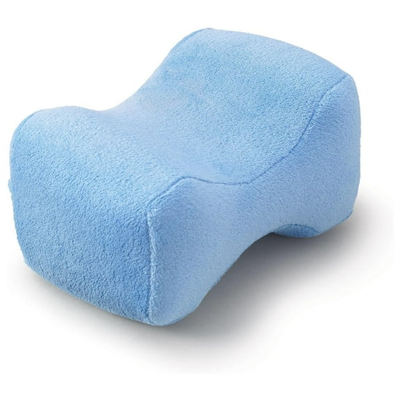 Contour Leg Pillow - Foam Knee Pillow for Side Sleepers - Fits Between The Knees to Relieve Strain and Pressure on The Low Back, Knees and Ankles