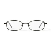 Walmart Mens FM4035C Rectangular Prescription Eyeglasses with Case, Gray