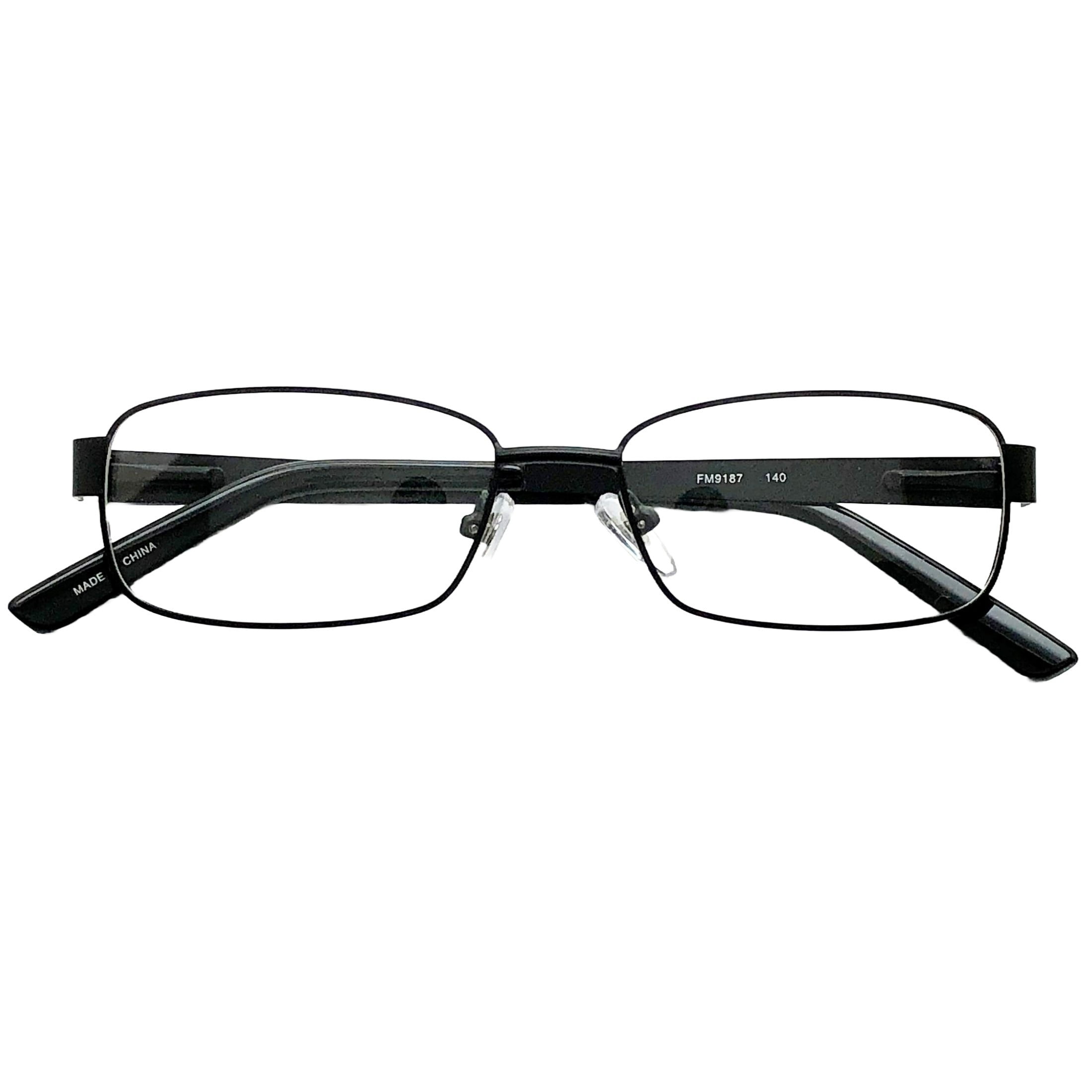 Contour Mens Prescription Glasses, FM9187 Matte Black - Walmart.com