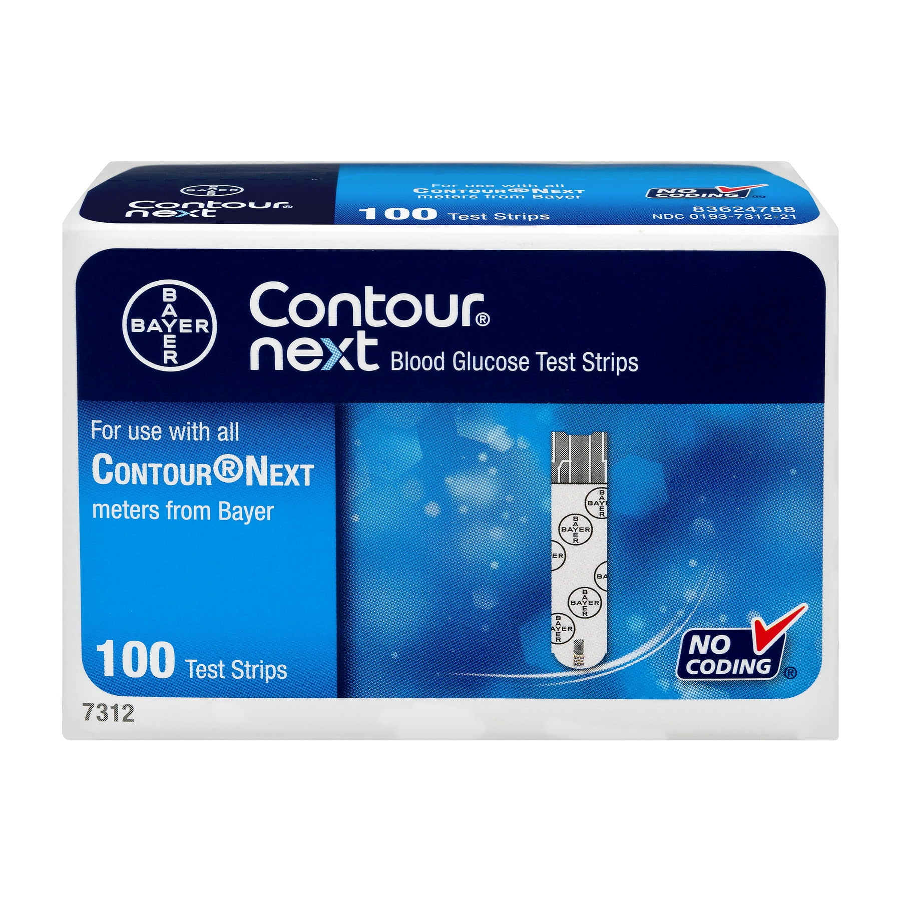 Contour Next Blood Glucose Test Strips, 70 ct - Kroger