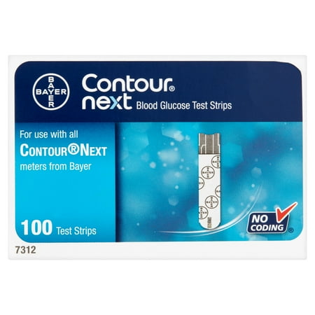Bayer Contour Next Blood Glucose Test strips, 100 ct