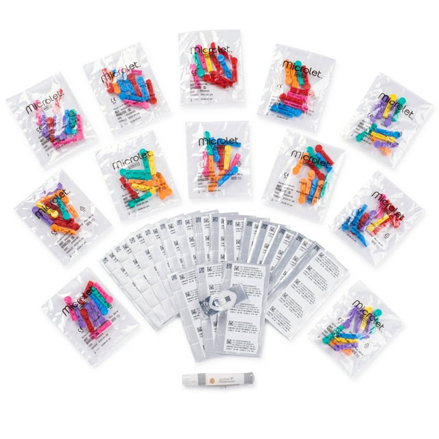 Contour Next Test Strips 120 Test Strips, 120 Colored Microlet