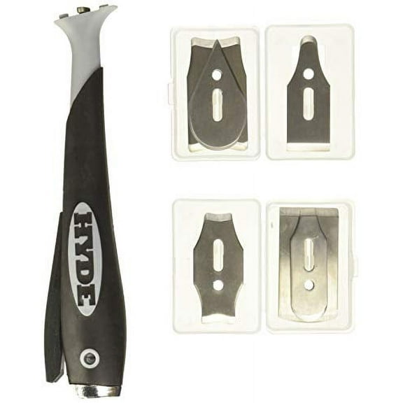 HYDE Contour Scraper with 6 Changeable Blades