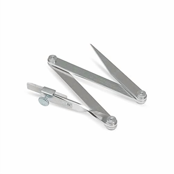Contour Radius Marker - Aluminum, Up to 24 Inches Radius - Standard Size$$Tools