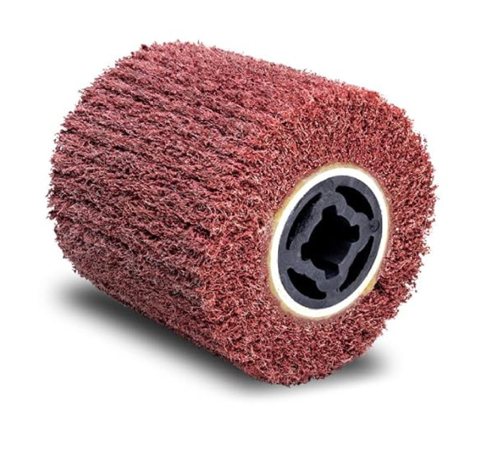 40 Grit Abrasive Drum For Paint & Rust Removal - 3.9x4.7 Inch Polishing Wheel For Wood & Metal