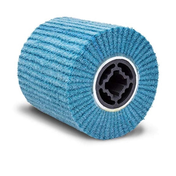 Contour SCT Abrasive Finishing Drum 320 Grit - Metal Polishing Wheel, Rust Removal Tool, Wire Drawing Brush for Metalworking & Surface Conditioning