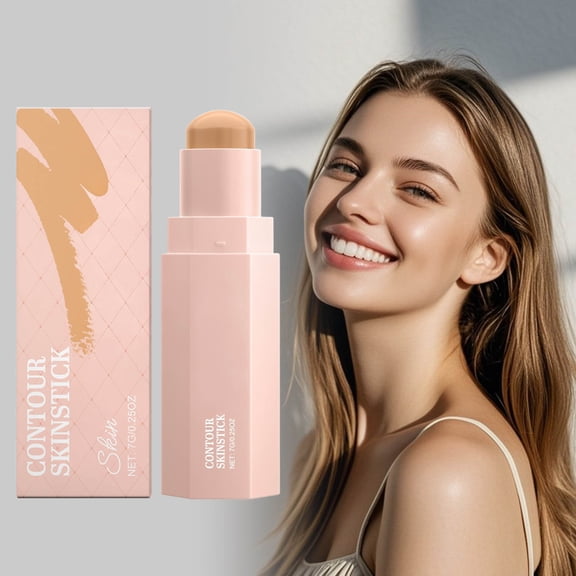 Contour Stick Creamy Lightweight Blendable Sculpting Hydrating Face Stick Natural Makeup 7g