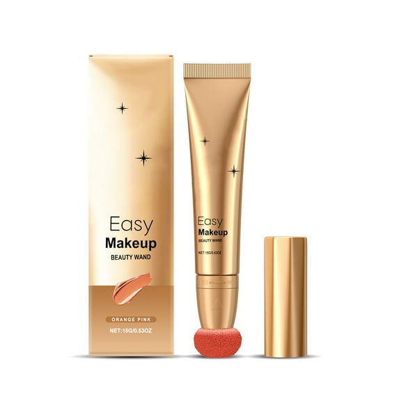 Contour Stick Liquid Cushion Pen, Multifunctional Face Makeup for Contouring Highlight Blush, Long Lasting Non-Fade Formula, Lightweight Blendable Texture, 15g