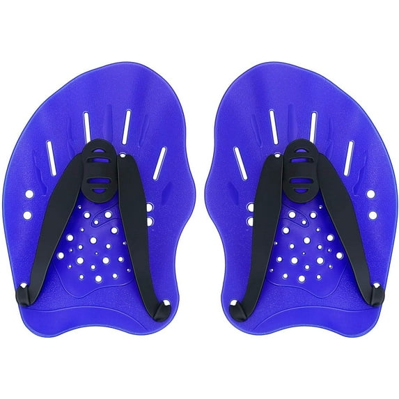 Contour Swim Paddles Hand, Swim Training Hand Paddles with Adjustable Straps, Swimming Hand Paddles for Women and Men