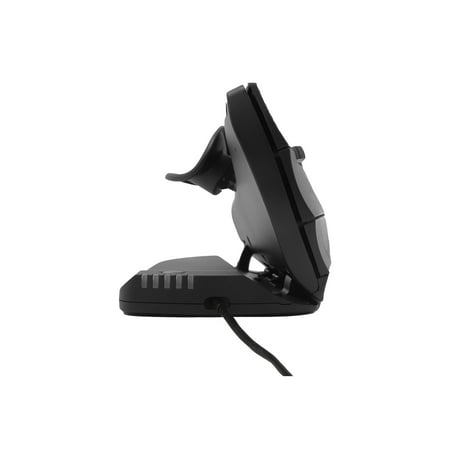 Contour Design - Unimouse Ergonomic Wired Mouse for Left-Handed - Black