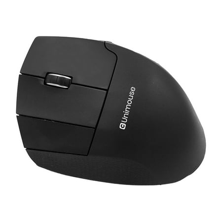 Contour Design - Unimouse Ergonomic Wireless Mouse for Left-Handed - Black