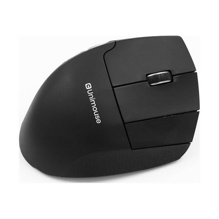 Contour Design - Unimouse Ergonomic Wireless Mouse for Right-Handed - Black