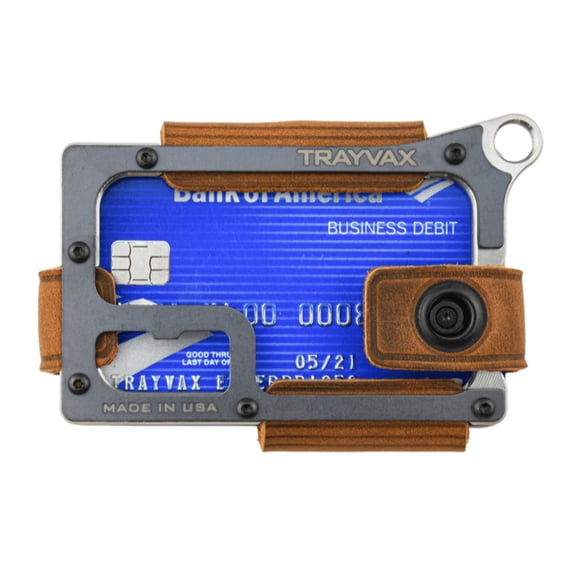 Contour Wallet - Raw Tobacco Brown