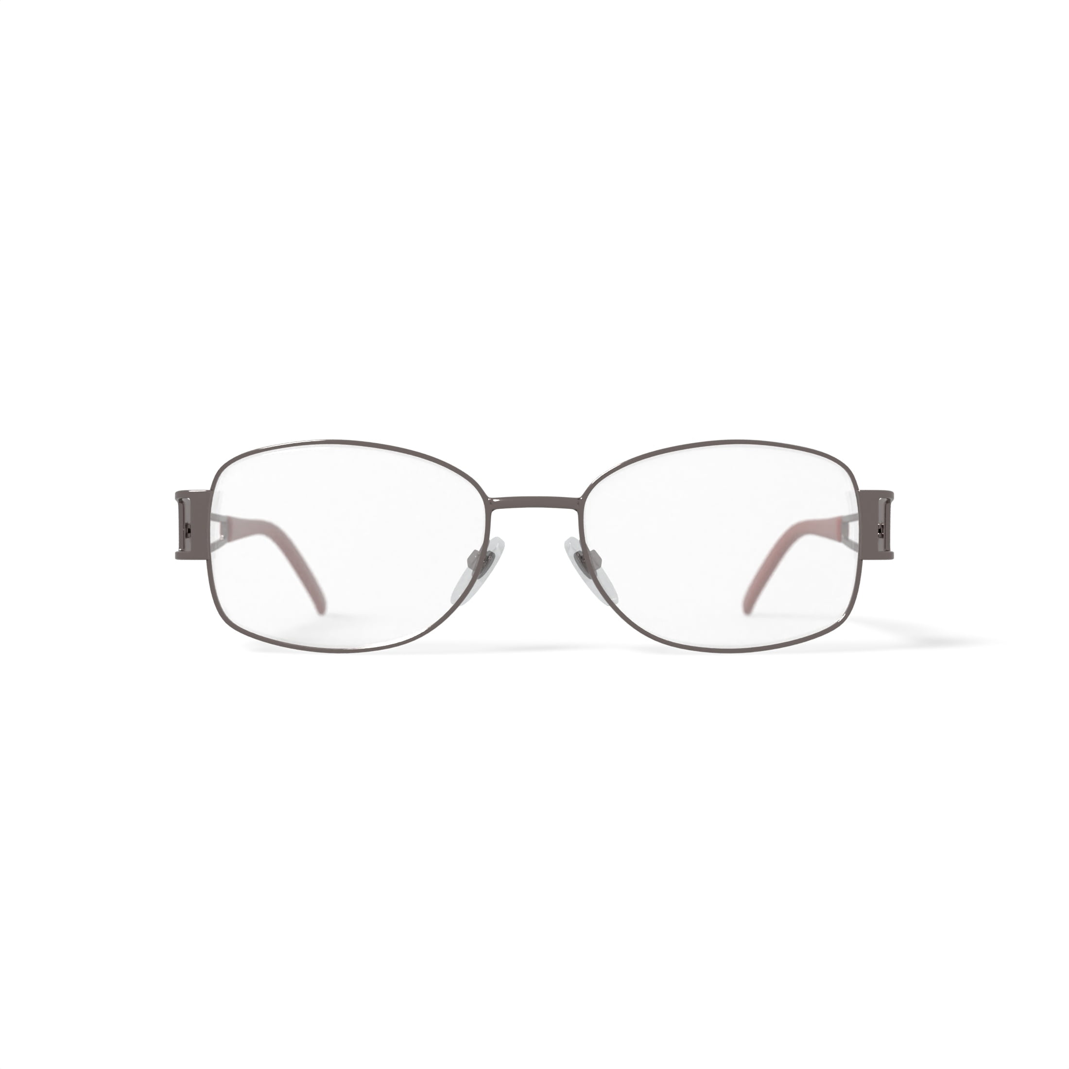Walmart Women's FM12002 Square Prescription Eyeglasses with Case, Gold