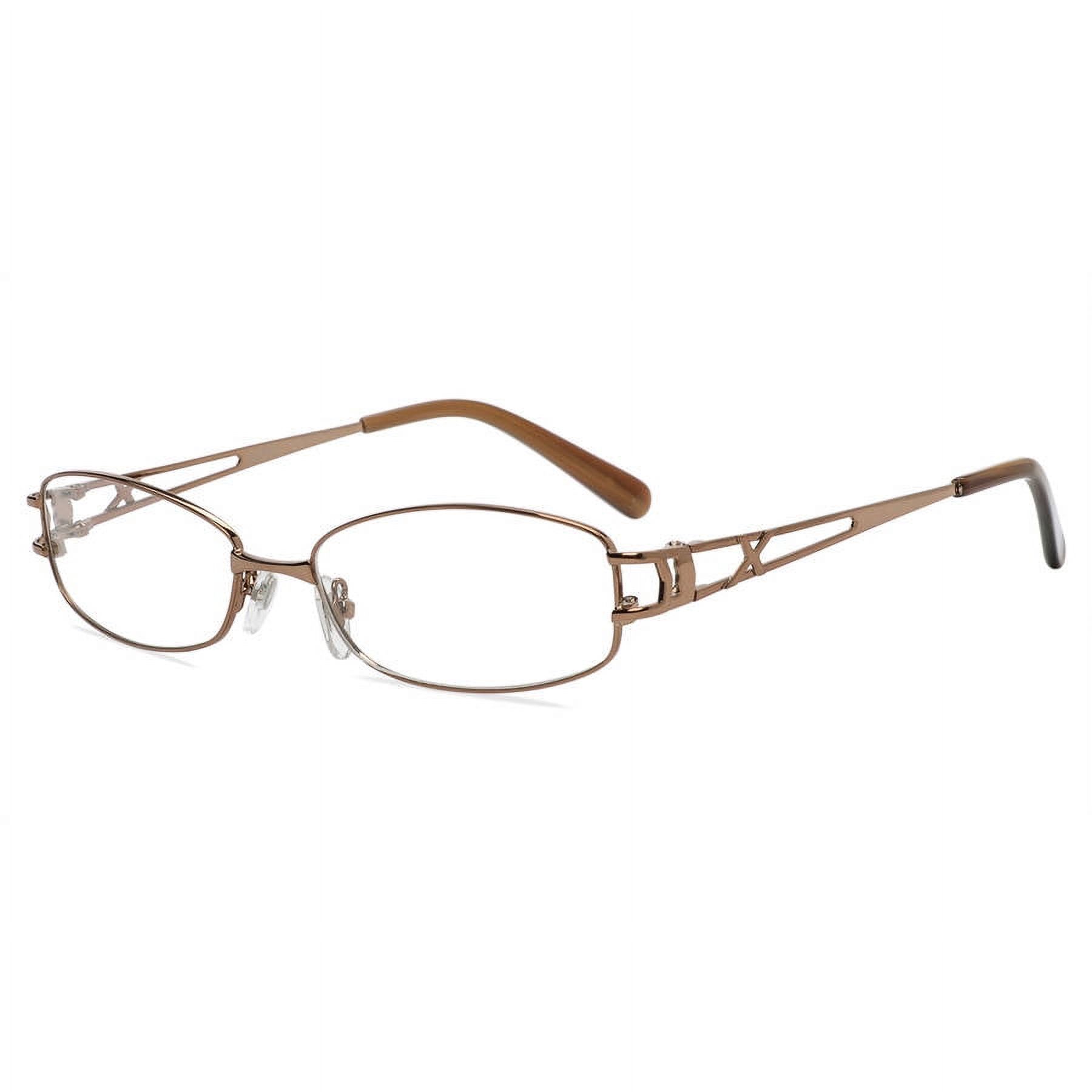 Contour Womens Prescription Glasses, FM11545 Brown