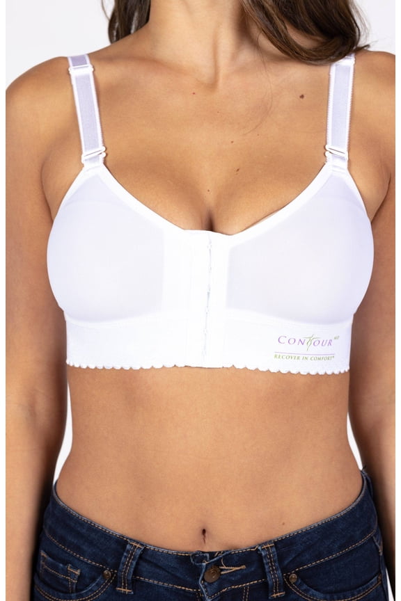 Post-Op Surgical Compression Bra - 36 - White