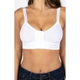 thumbnail image 1 of ContourMD Post-Op Surgical Compression Bra - 44 - White, 1 of 7