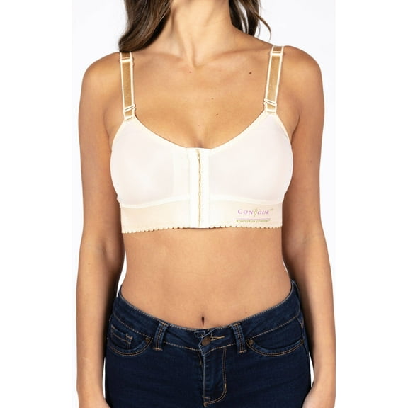 ContourMD Post-Op Surgical Compression Bra - Beige-36